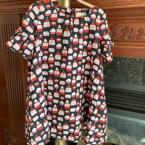 kate spade ♠️ new york little girls Cupcake cake sweet treats dress 104 / 4y(4T)